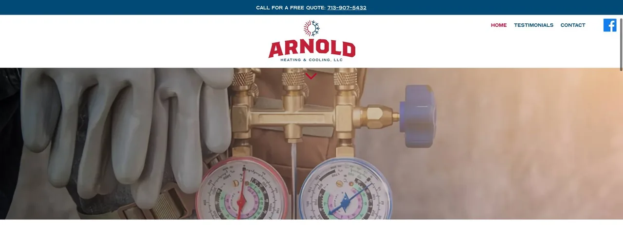 Arnold Heating and Cooling cover