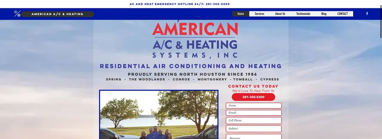 American A/C & Heating cover