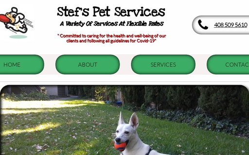 Stef's Pet Services logo