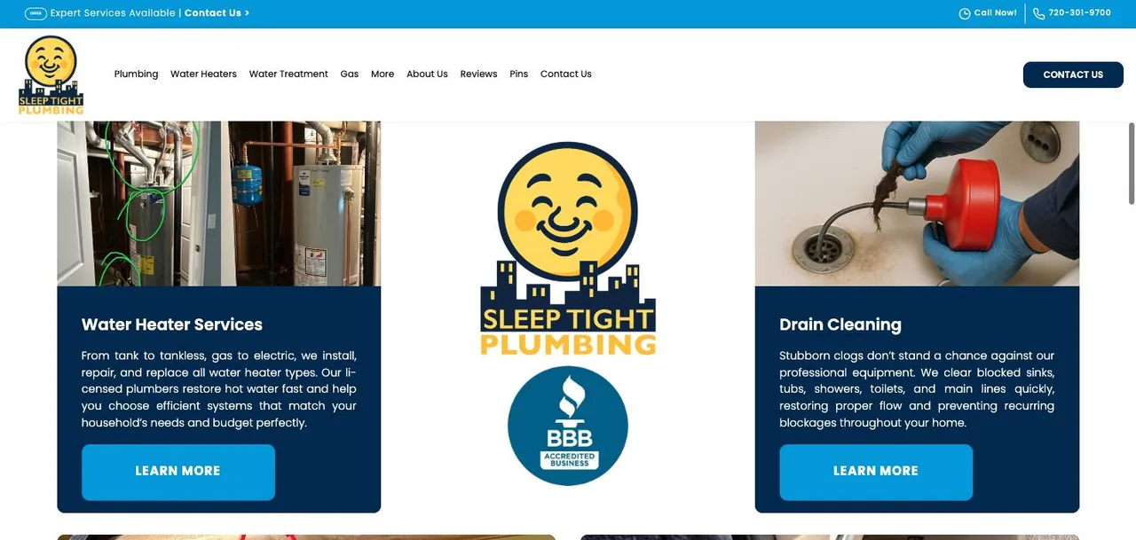 Sleep Tight Plumbing cover