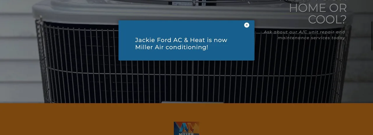 Miller Air Conditioning and Heating cover