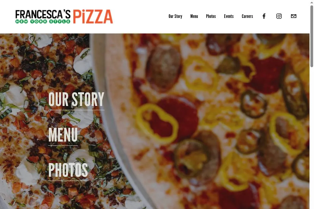 Francesca's Pizza cover