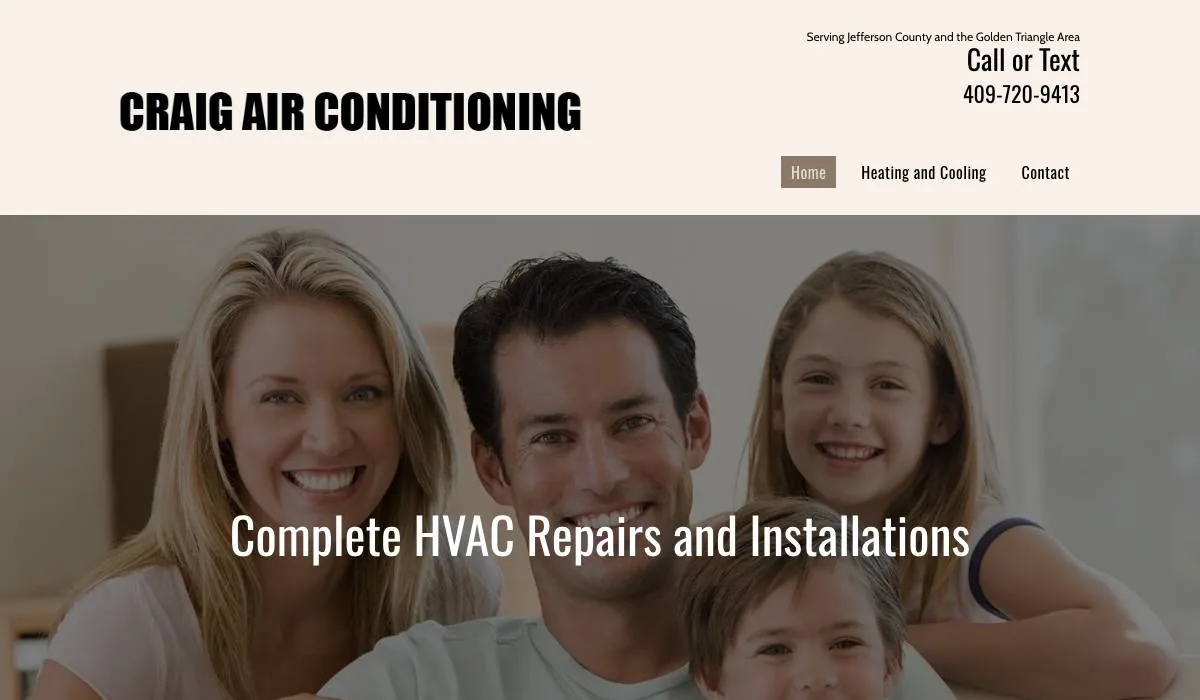Craig Air Conditioning cover