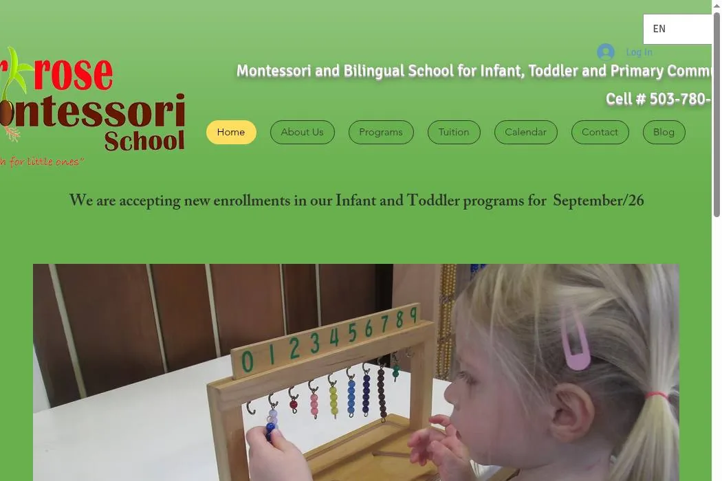 Parkrose Montessori School cover