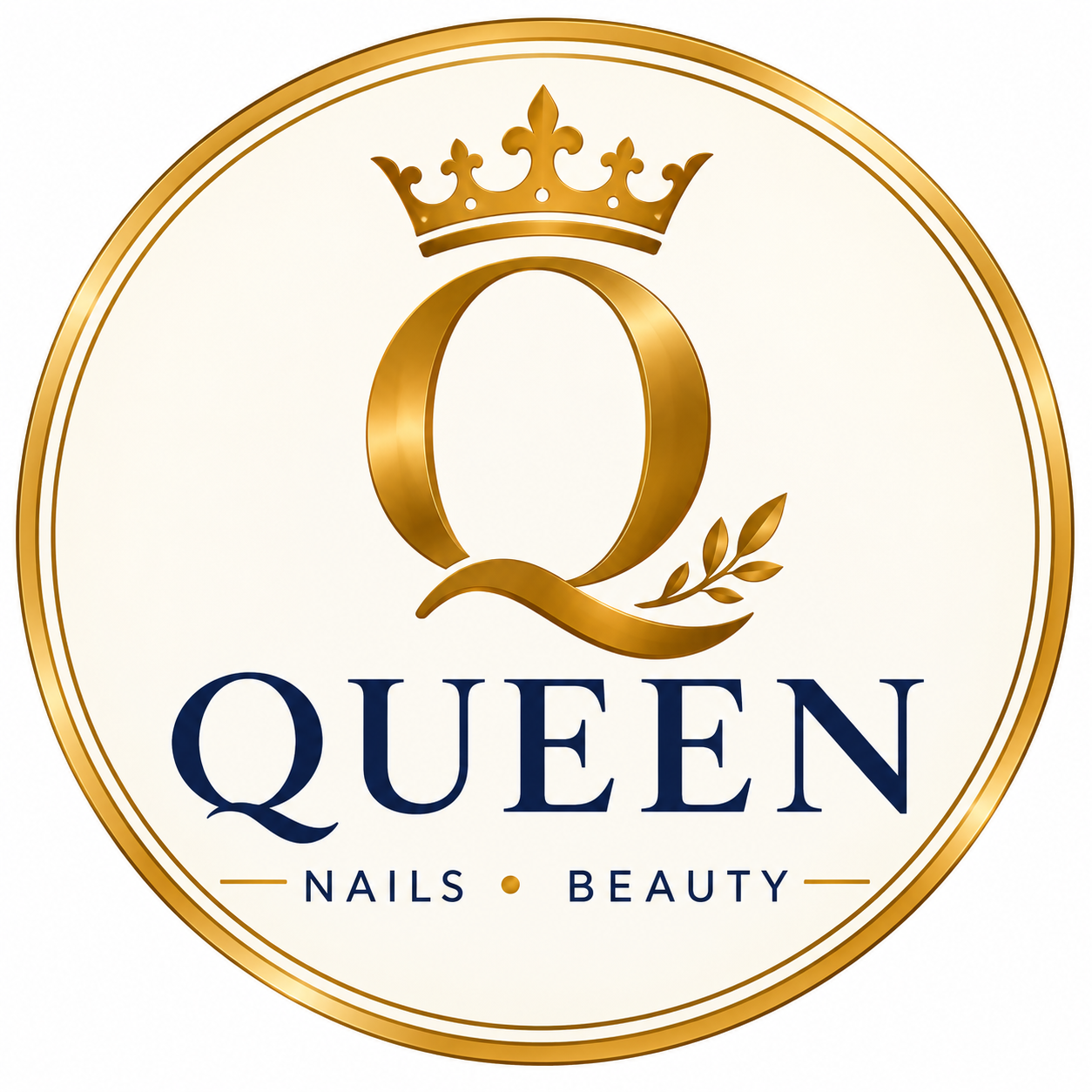 Queen Nail Spring TX logo