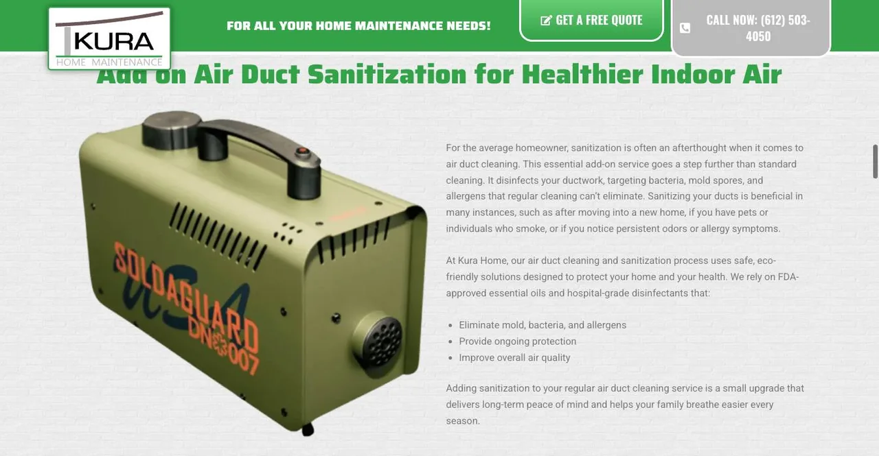 Kura Home Maintenance cover