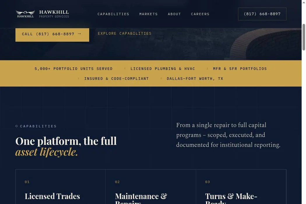 Hawkhill Property Services cover