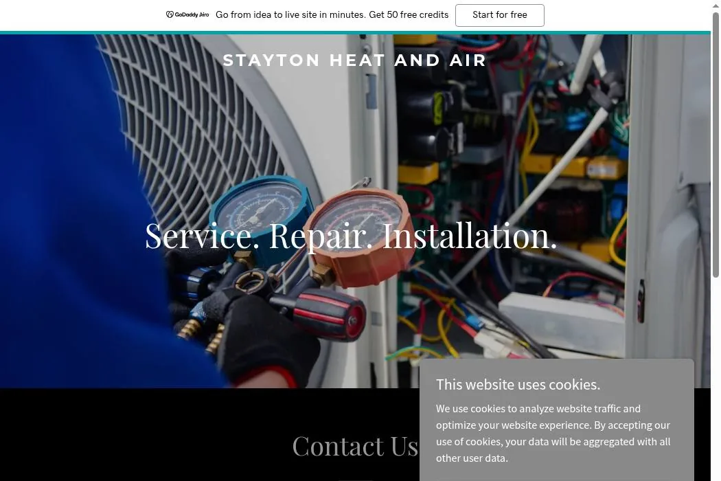 Stayton Heat and Air cover