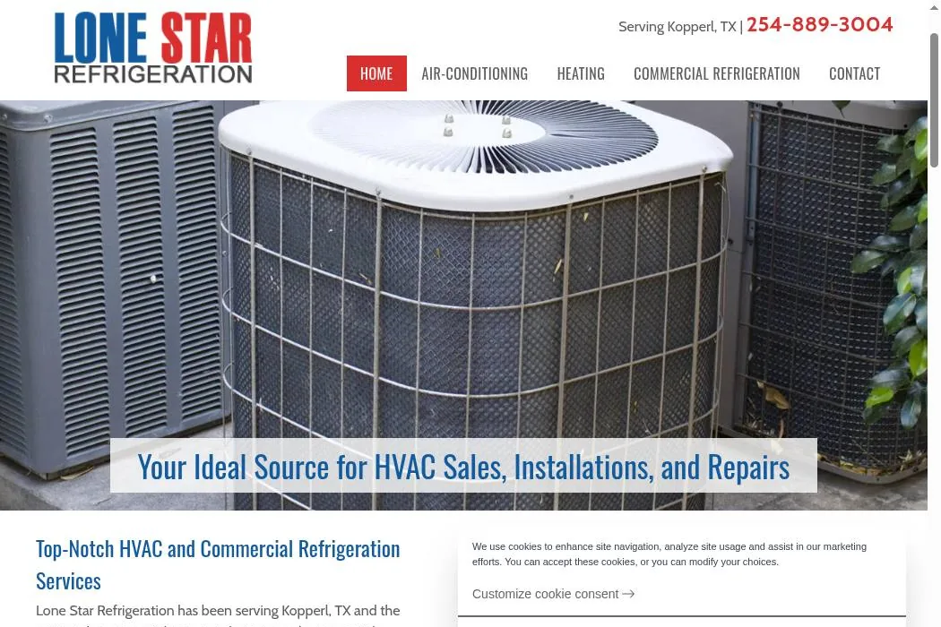Lone Star Refrigeration cover