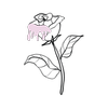 The Painted Rose logo