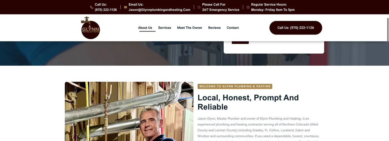 Glynn Plumbing & Heating cover