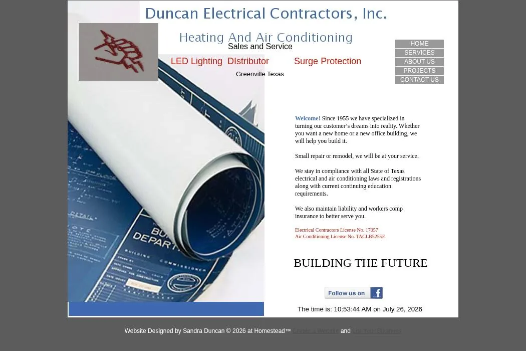 Duncan Electrical Contractors Inc. cover