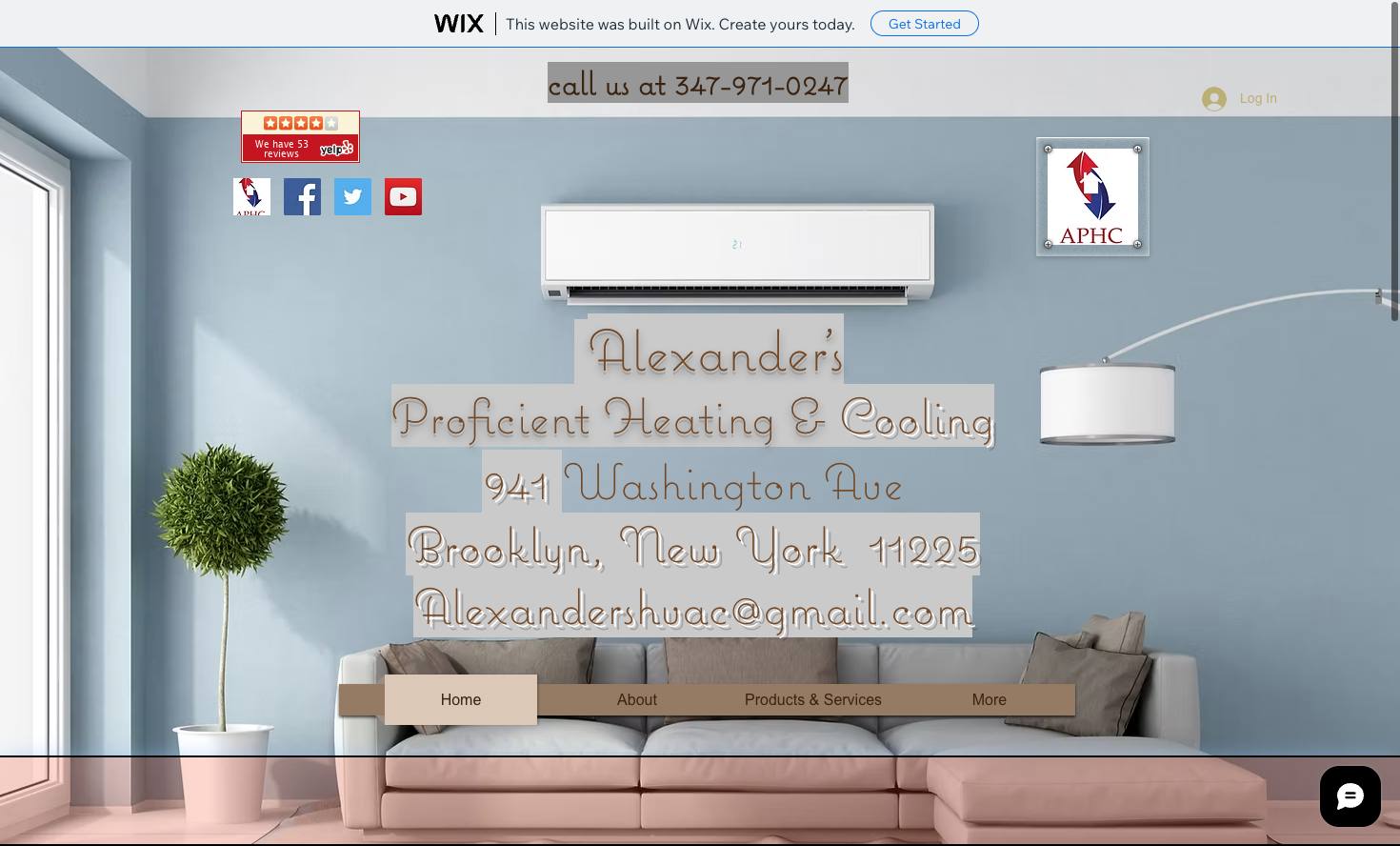 Alexander's Proficient Heating & Cooling cover