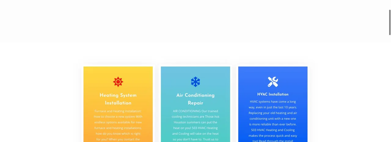503 HVAC Heating and Cooling cover
