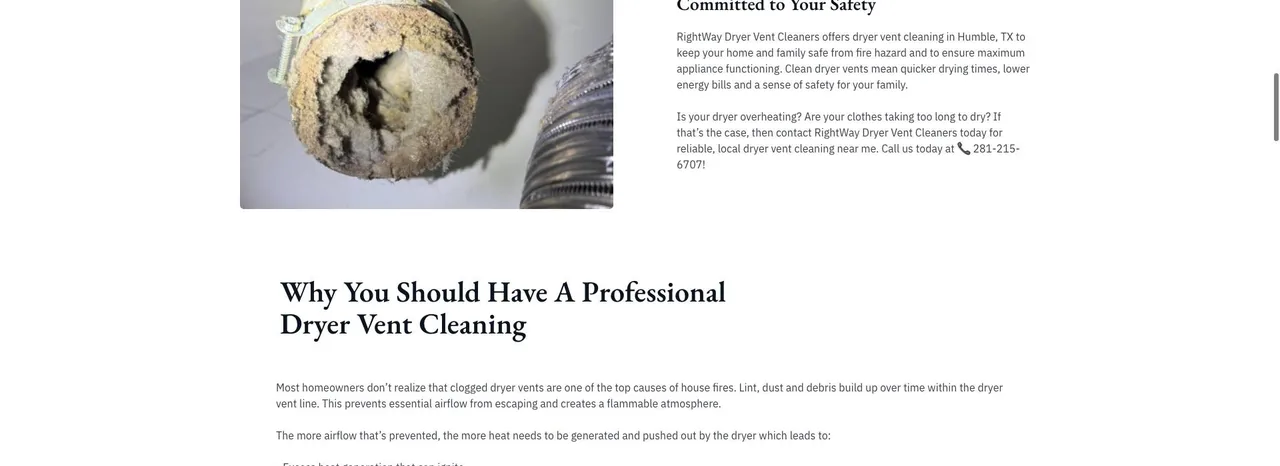 RightWay Dryer Vent Cleaners cover