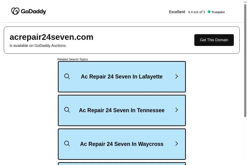 AC Repair 24 Seven cover