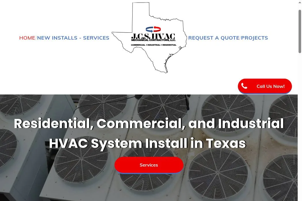 JCS HVAC Mechanical Contractors, LLC cover