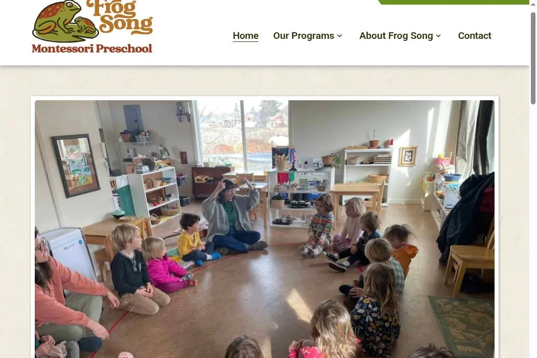 Frog Song Preschool cover