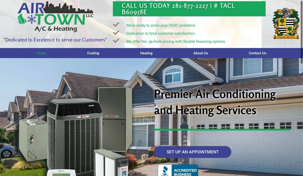 Airtown Houston Air Conditioning and Heating cover