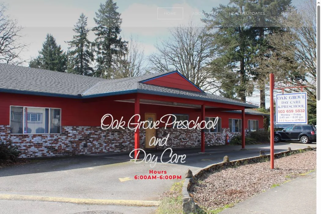 Oak Grove Preschool and Day Care cover