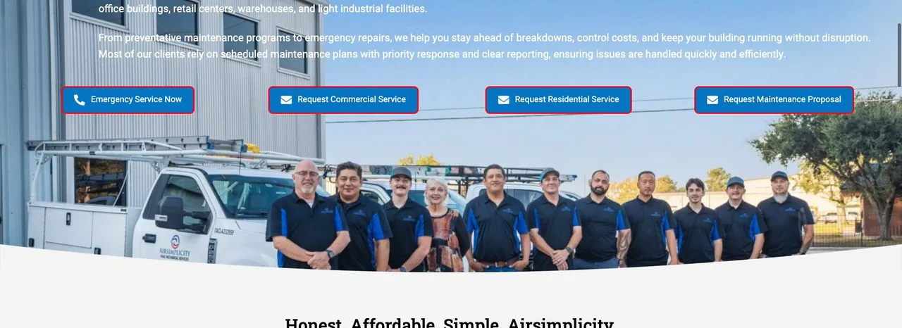 Airsimplicity Mechanical Services cover