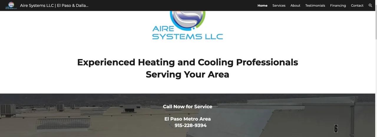 Aire Systems LLC cover