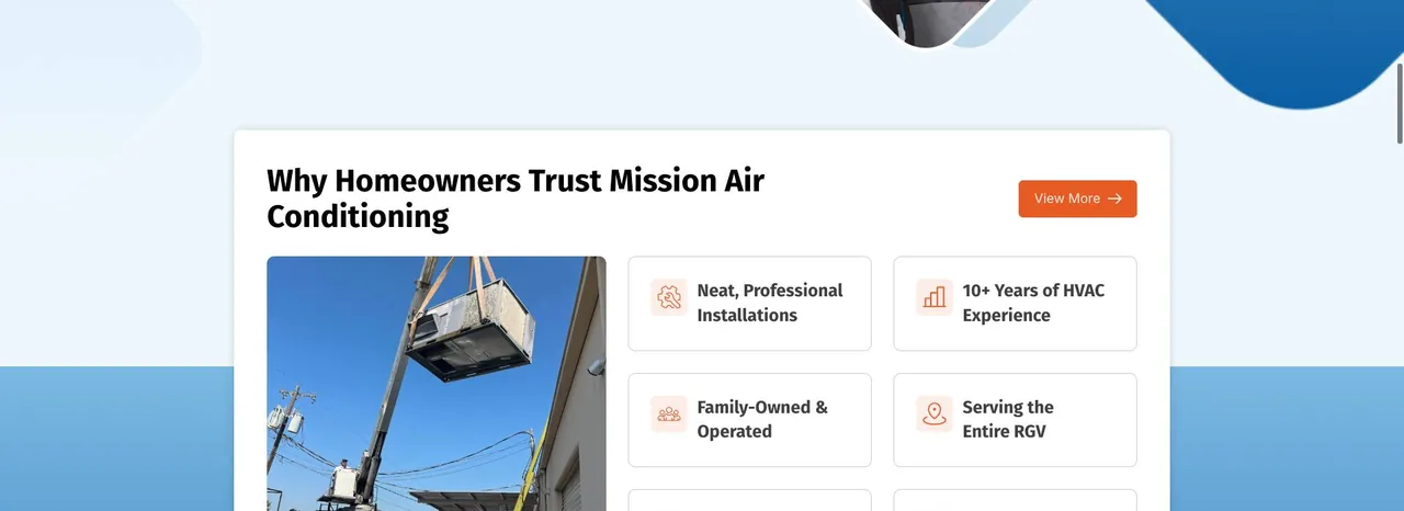Mission Air Conditioning cover