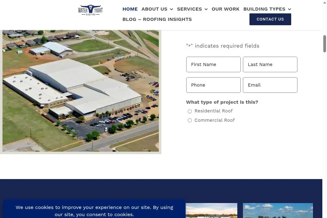 WaterTight Roofing, Inc. cover