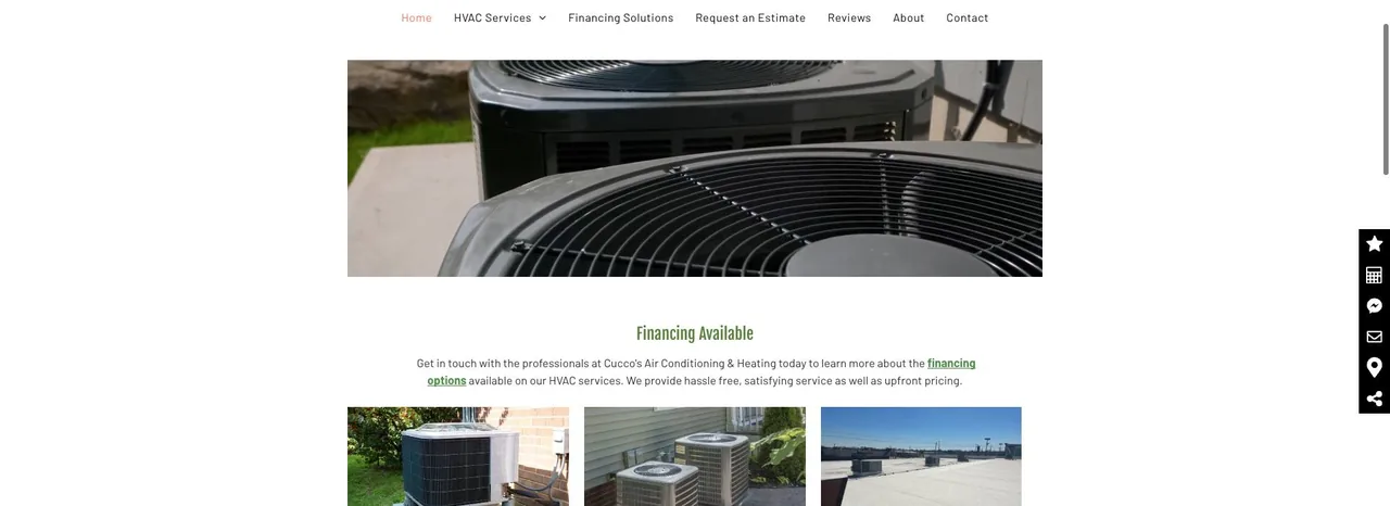 Cucco's Air Conditioning & Heating cover