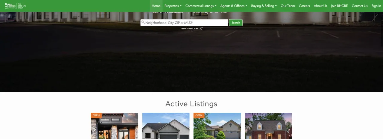 Better Homes and Gardens Real Estate The Good Life Group cover