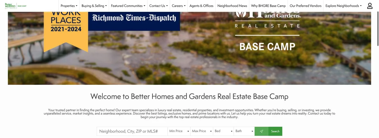 Better Homes and Gardens Real Estate Base Camp cover
