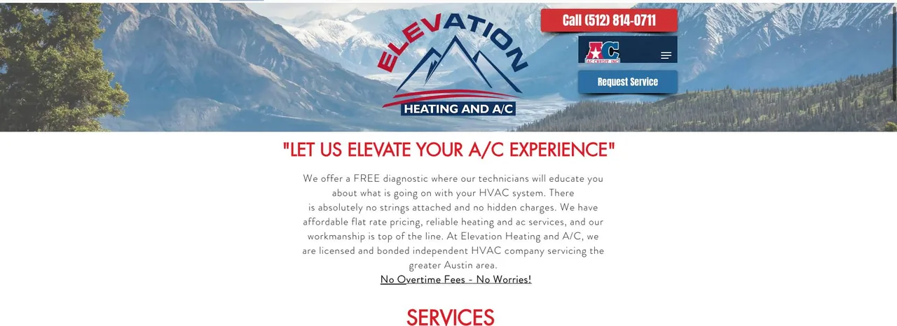 Elevation Heating and A/C, LLC. cover