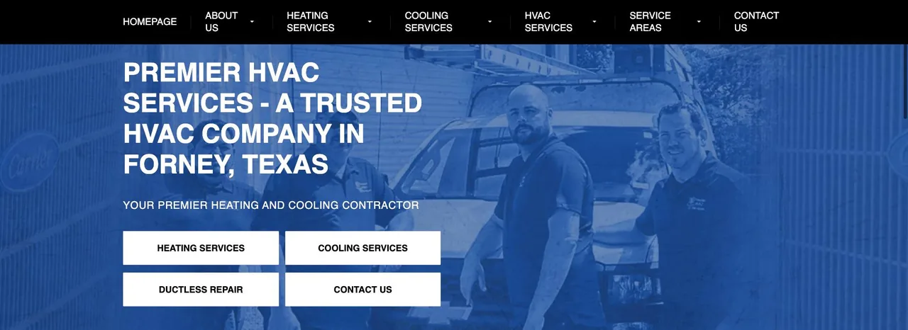 Premier HVAC Services cover
