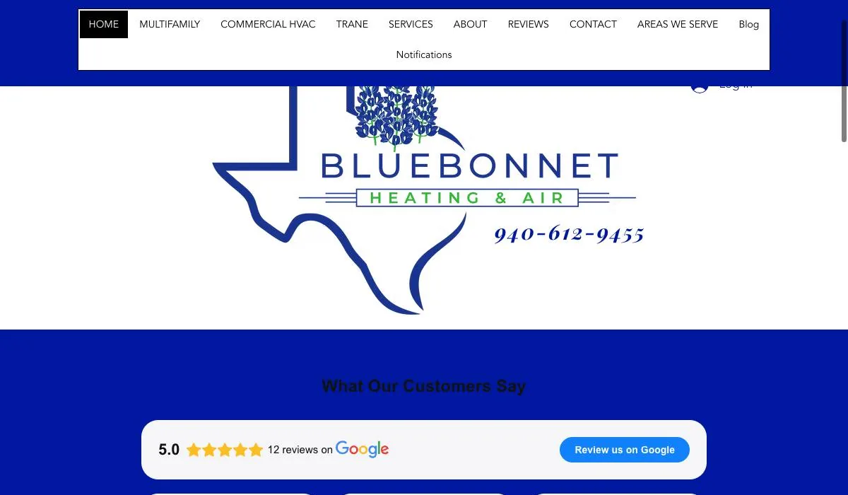 Bluebonnet Heat & Air cover