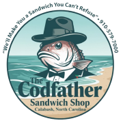 The Codfather Sandwich Shop logo