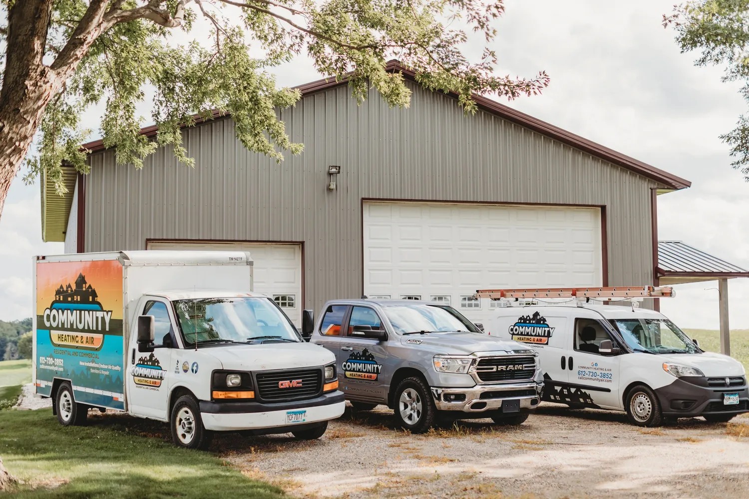 Community Heating & Air logo