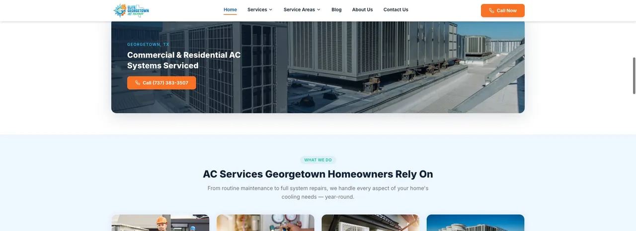 Elite Georgetown AC Repair cover