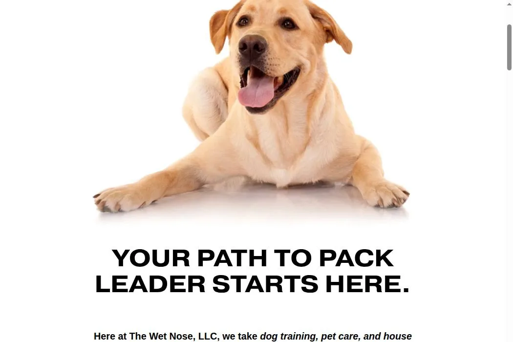 The Wet Nose, LLC cover