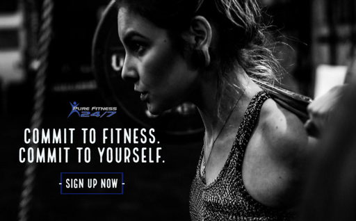 Pure Fitness 24/7 logo