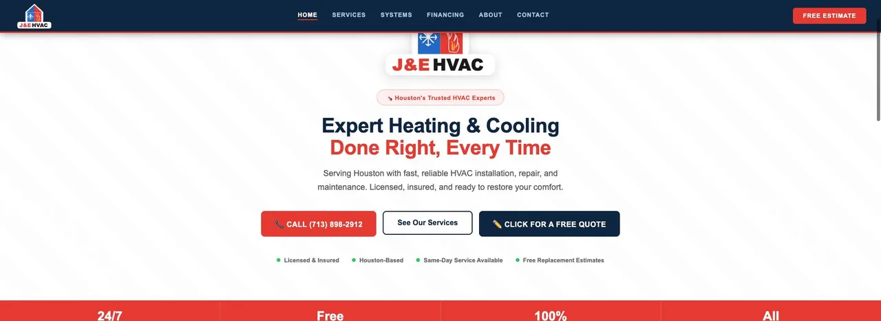 J&E HVAC Solutions LLC cover