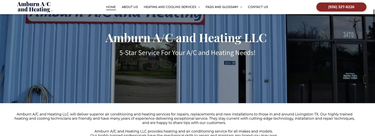 Amburn A/C and Heating LLC cover