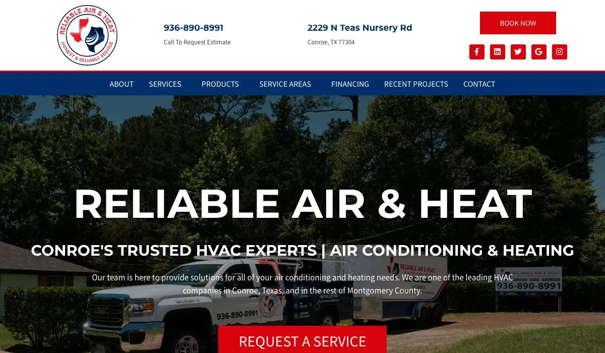 Reliable Air & Heat cover