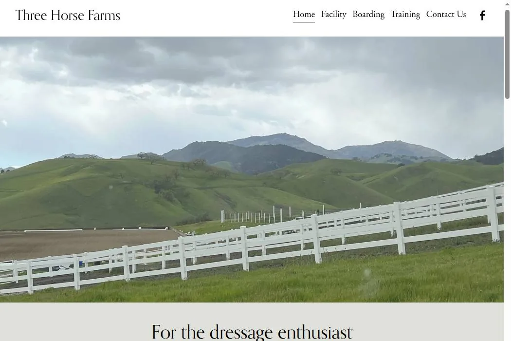 Three Horse Farms cover