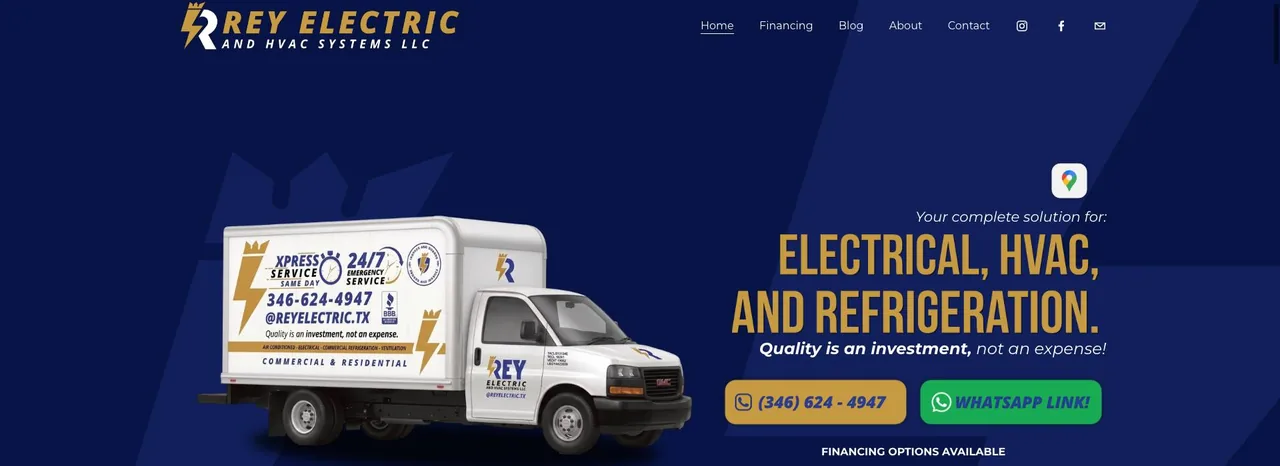 Rey Electric HVAC System LLC cover