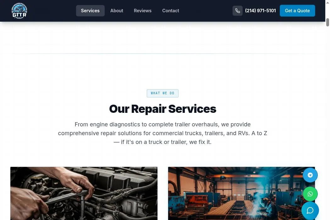 Global Truck & Trailer Repair cover