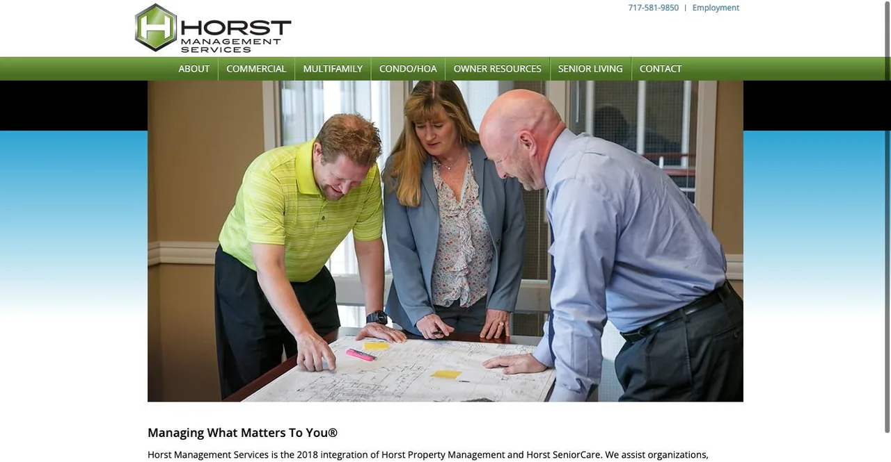 Horst Management Services cover