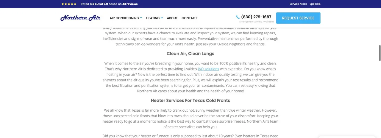 Northern Air cover