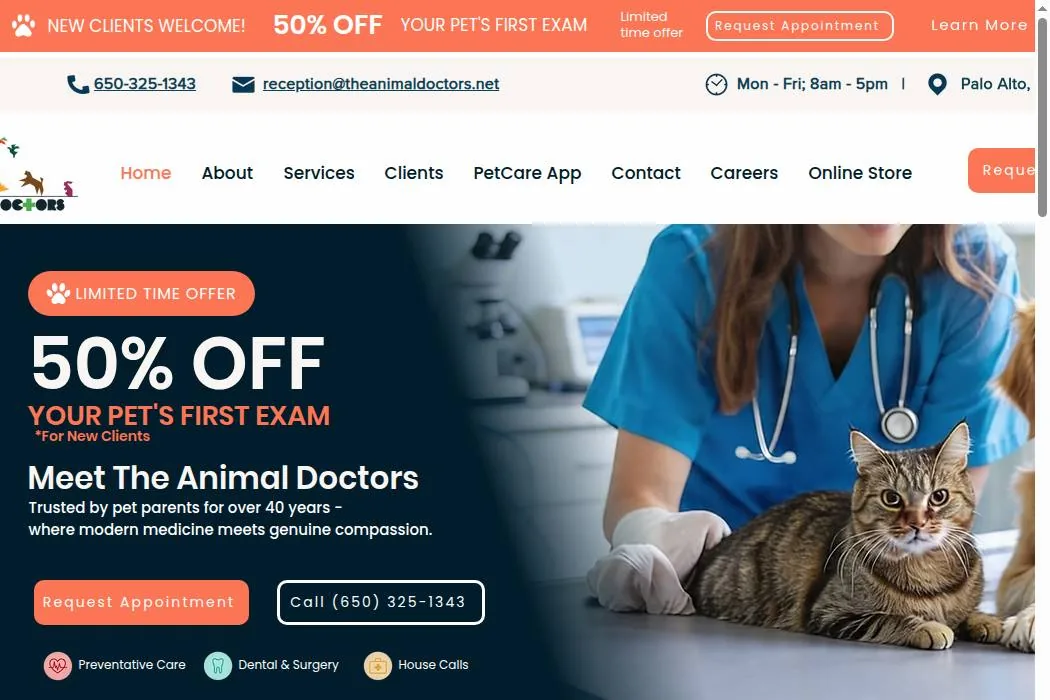 The Animal Doctors cover