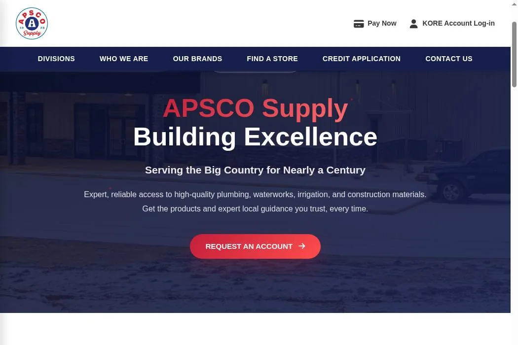APSCO Supply cover
