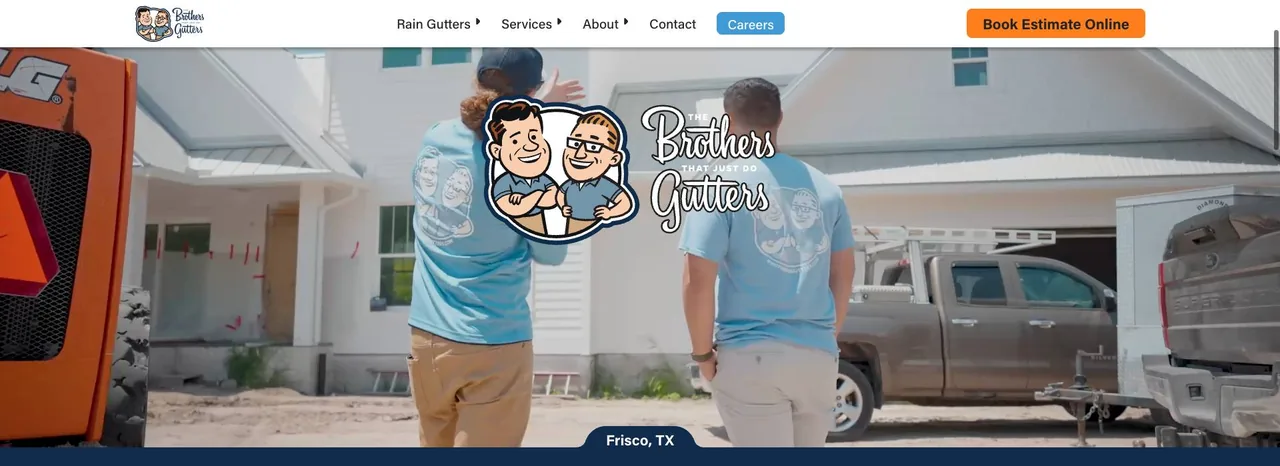 The Brothers that just do Gutters cover